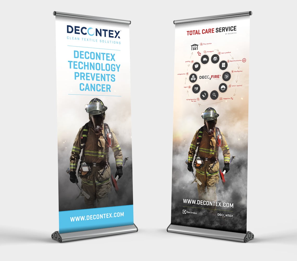 Decontex - Ontwerp Rollup banners